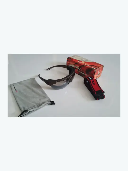 Sportbrille, Multisportbrille mit Windschutz, Bügel-Band System