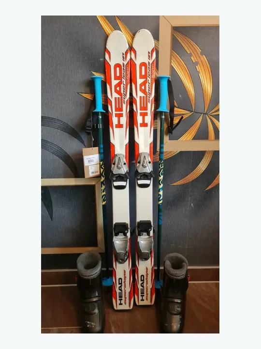 Kinderski-Set Head in 107 cm, Schuhe Gr. 33