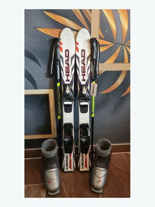 Kinderski-Set Head in 87 cm, Schuhe Gr. 31