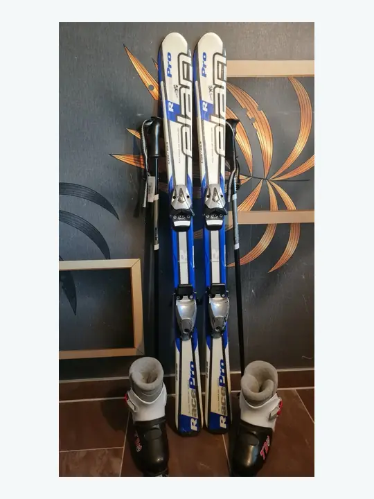 Kinderski-Set Elan in 120 cm, Schuhe Gr. 35