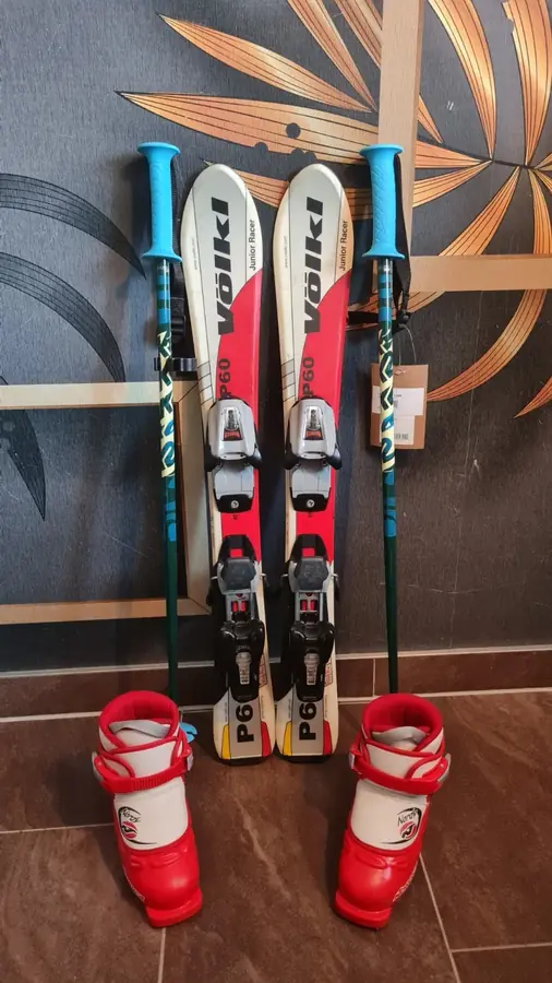 Kinderski-Set Völkl in 80 cm, Schuhe Gr. 29