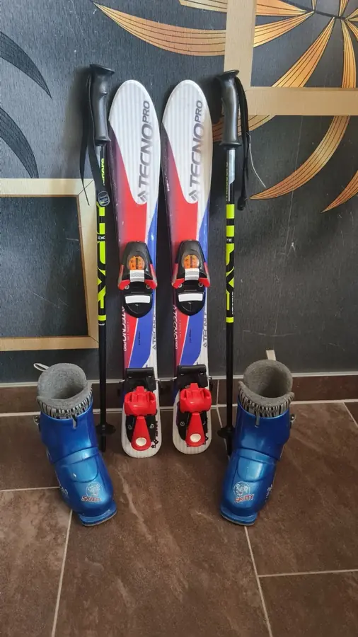 Kinderski-Set Techno Pro in 70 cm, Schuhe Gr. 27