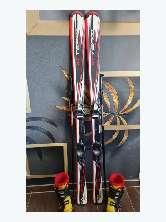 Ski Techno Pro in 150 cm, Schuhe Gr. 40-41
