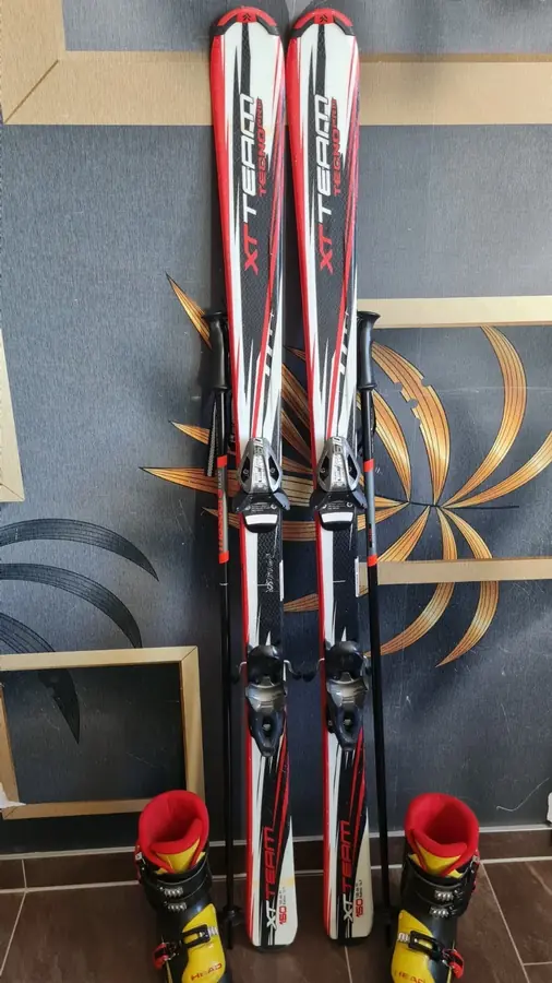 Ski Techno Pro in 150 cm, Schuhe Gr. 40-41